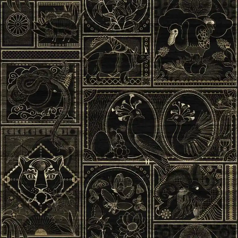 Solange Der Vorrat Reicht Wandverkleidung Golden Tigers MOOOI by Arte