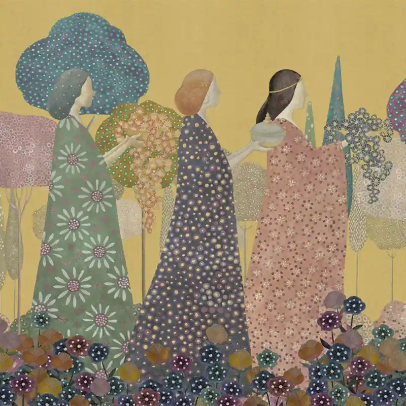 Neu Panoramatapete Les Princesses Londonart