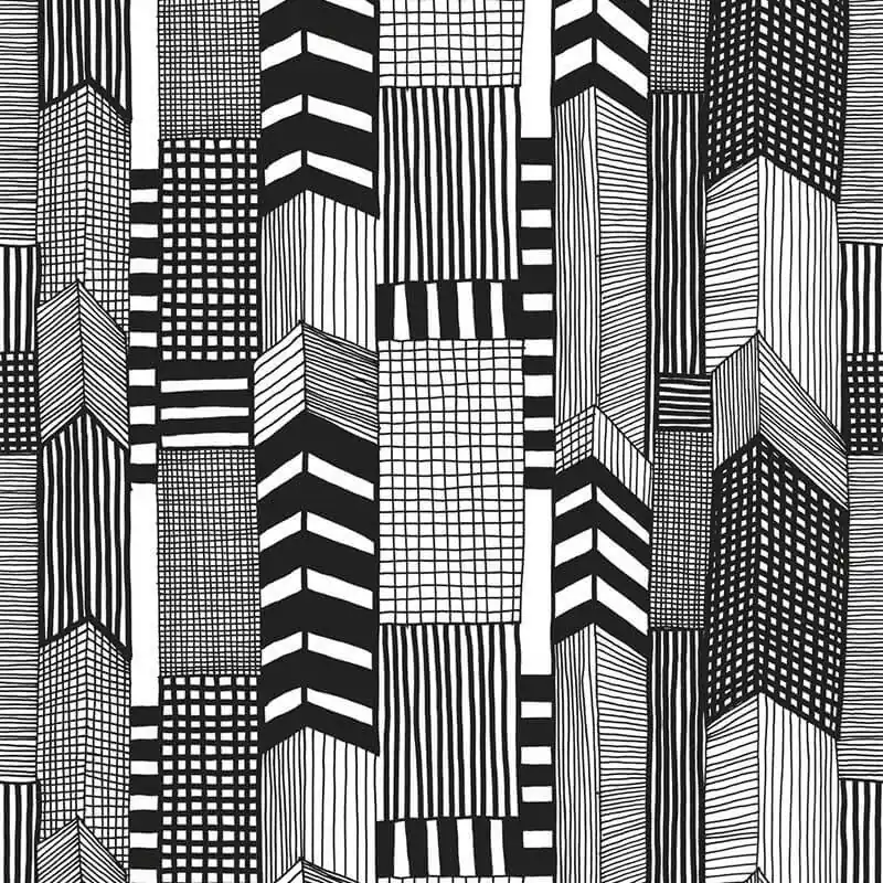 Angebot Tapete Ruutukaava Marimekko