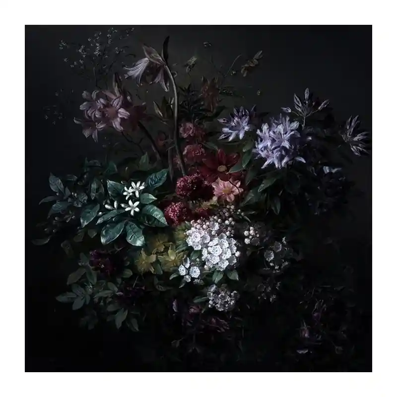 Panoramatapete Bouquet Noir Walls by Patel Markenware