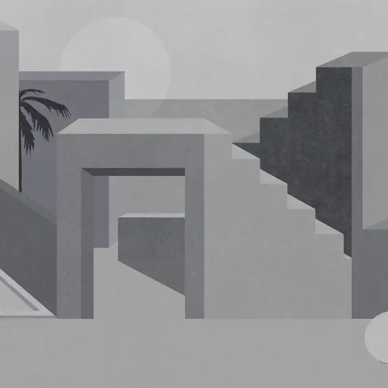 Neue Ware Panoramatapete La Muralla Coordonné