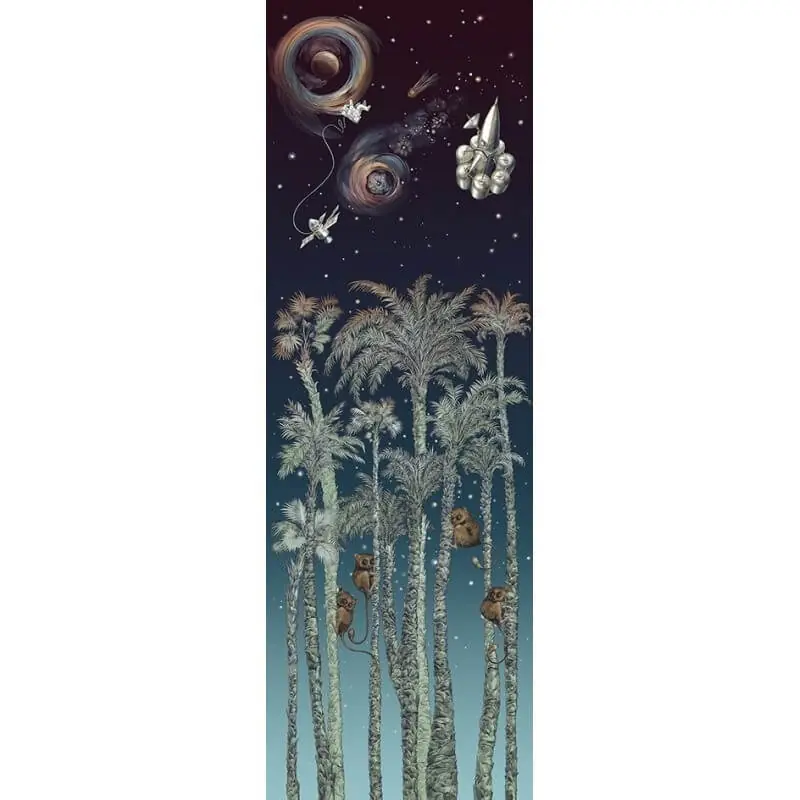 Nur Heute Panoramatapete Vu de la Terre Naturel Edmond Petit