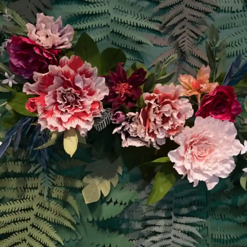 Super-Preis Panoramatapete Unfading Flowers Colossal Rebel Walls