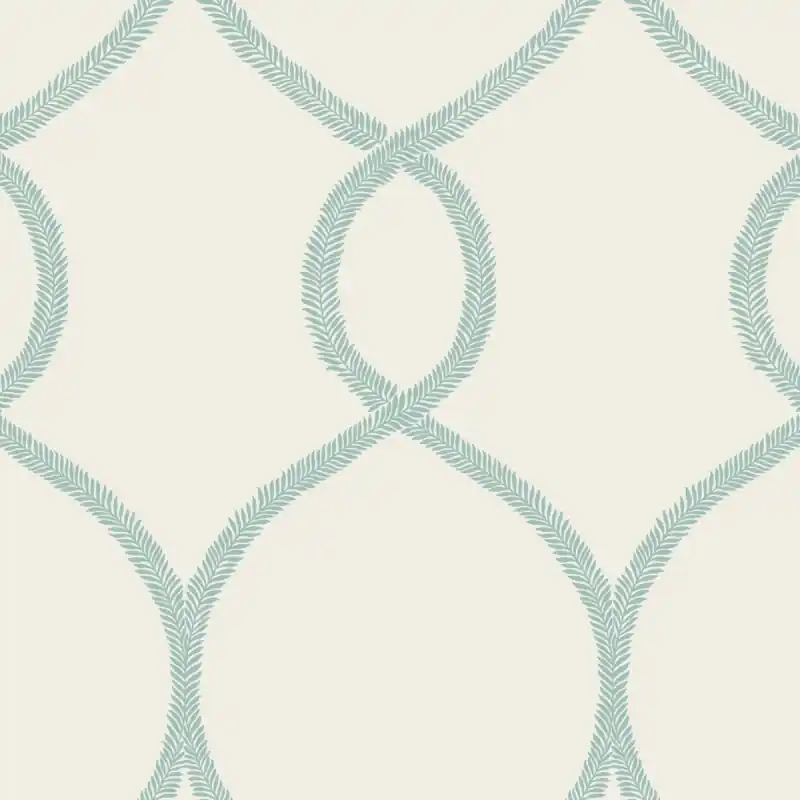 Markenprodukt Tapete Laurel Leaf Ogee York Wallcoverings