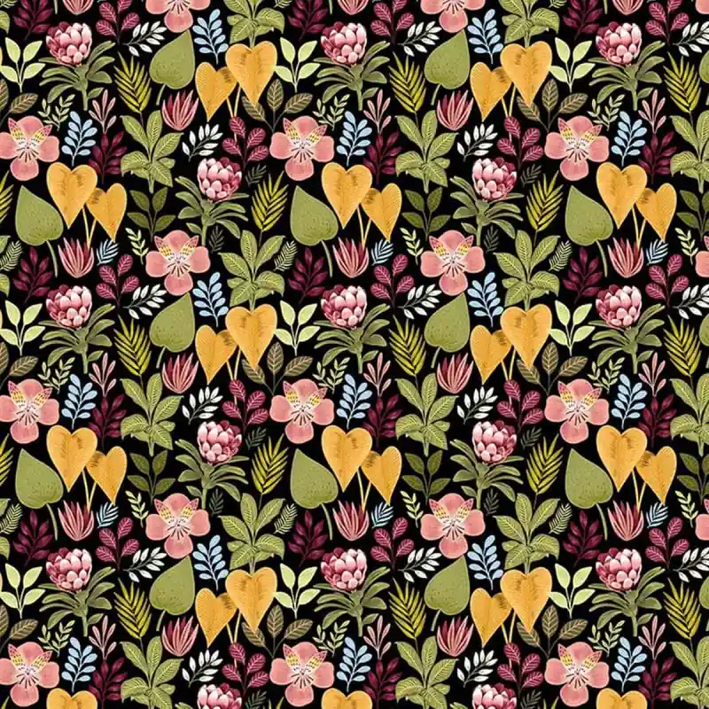 Panoramatapete Petites Fleurs des Champs Moana Koziel Begrenztes Angebot