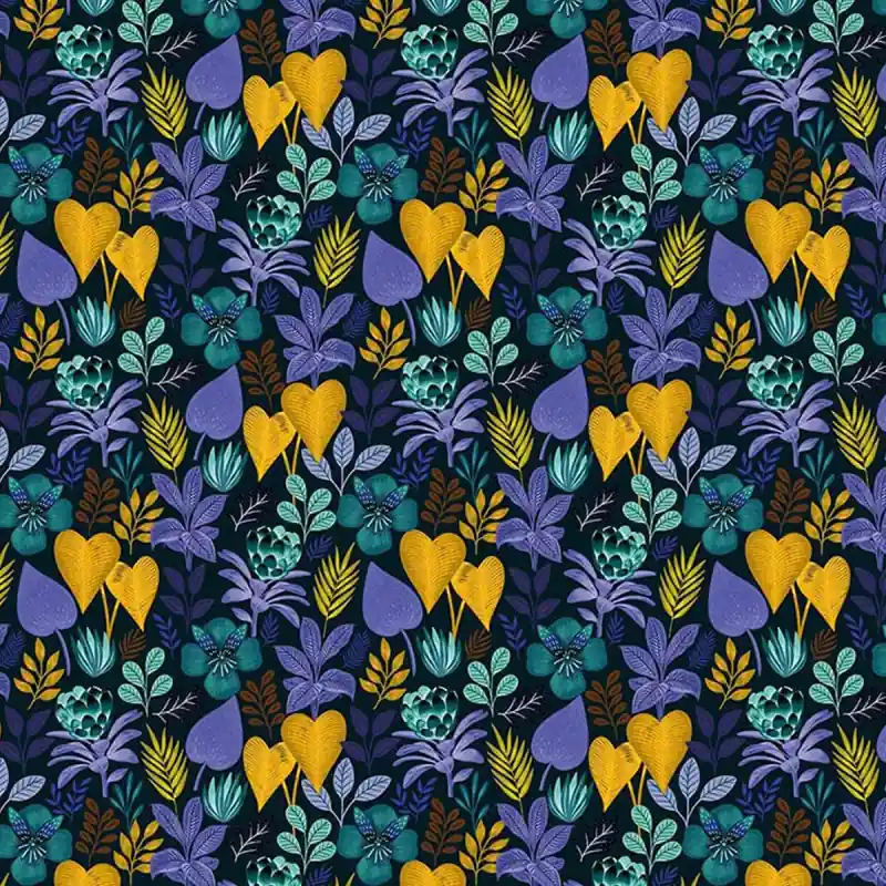 Panoramatapete Petites Fleurs des Champs Stella Koziel Versand Am Gleichen Tag