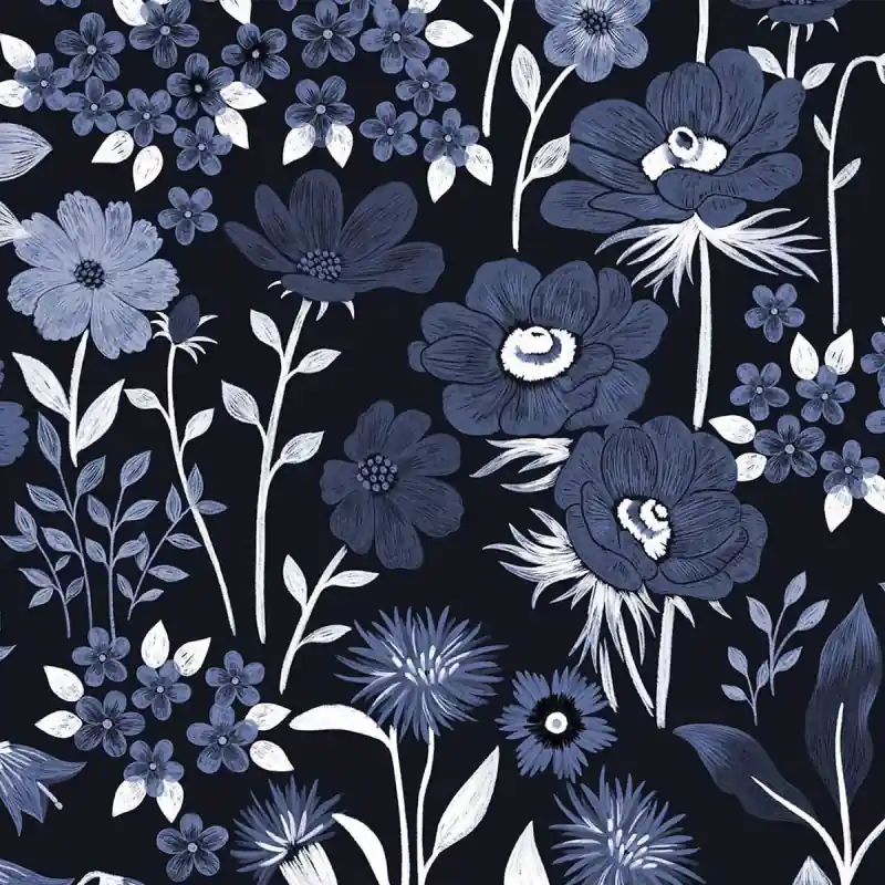 Sofort Bestellen Panoramatapete Petites Fleurs des Champs Luna Koziel