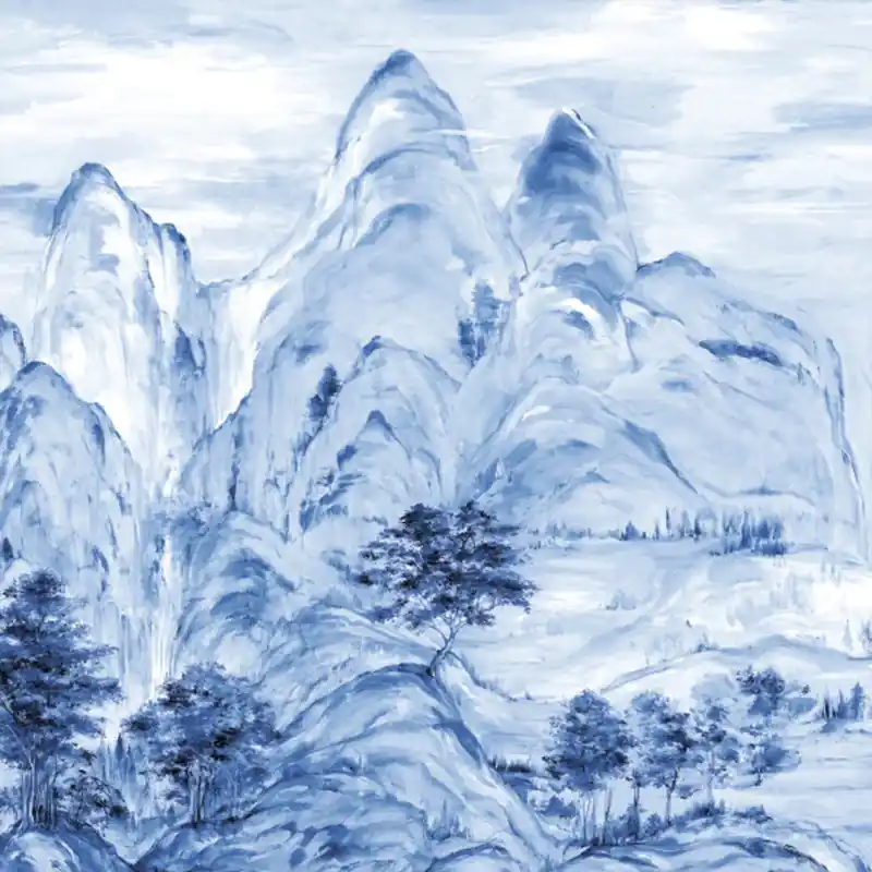 Finale Aktion Panoramatapete Misty Mountain York Wallcoverings