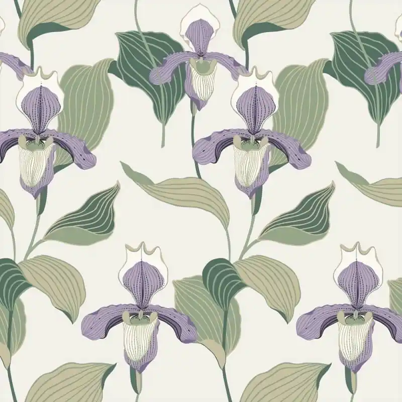 Tapete Lady Slipper York Wallcoverings Zertifiziert