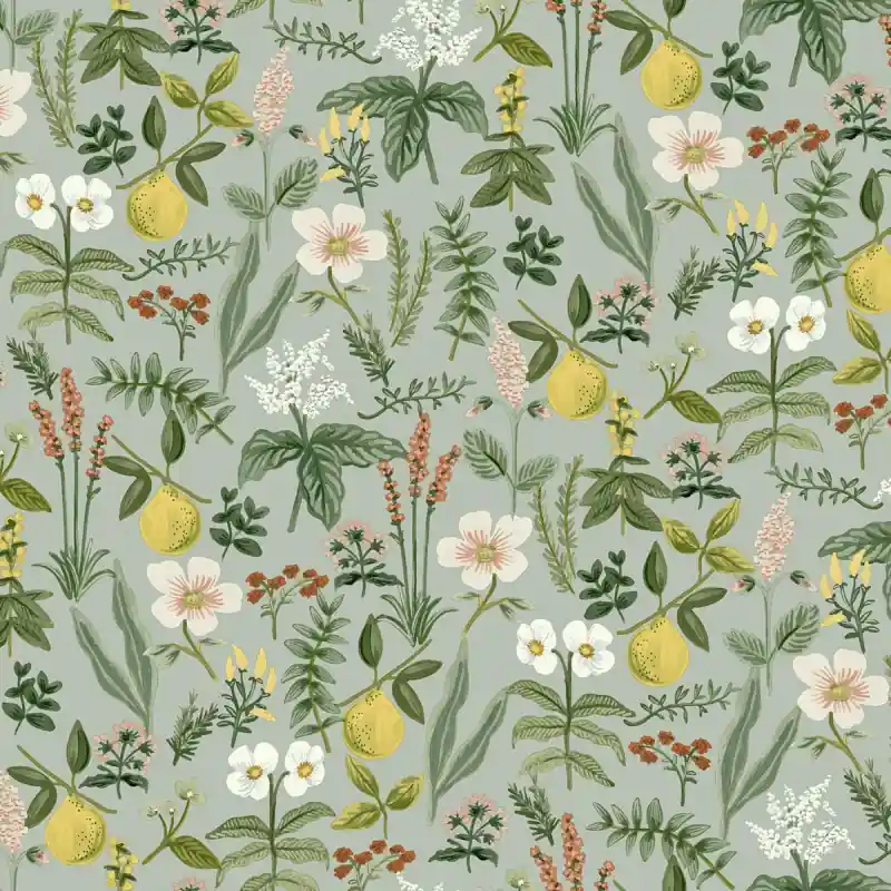 Abverkauf Tapete Herb Garden Rifle Paper Co.