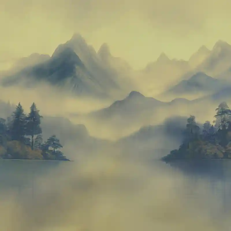 Panorama-Tapete Huangshan Jannelli & Volpi Neu Im Sortiment