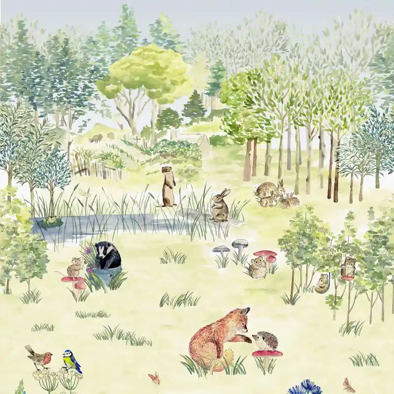 Tapete Potters Woodland Little Greene Garantierte Lieferung