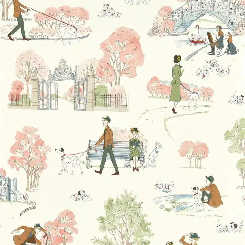 Tapete 101 Dalmatians Sanderson Sonderaktion