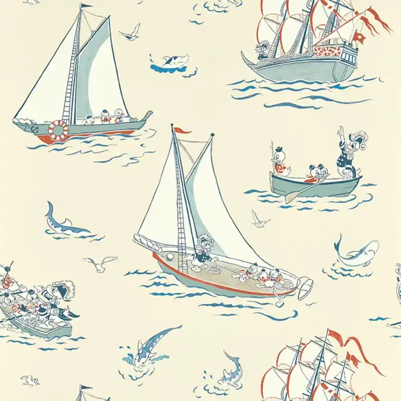 Rabatt Tapete Donald Nautical Sanderson