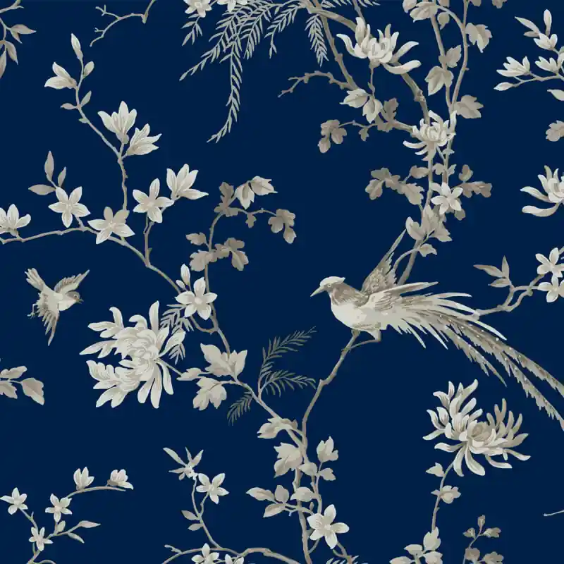 Tapete Bird And Blossom Chinoserie York Wallcoverings Schneller Versand