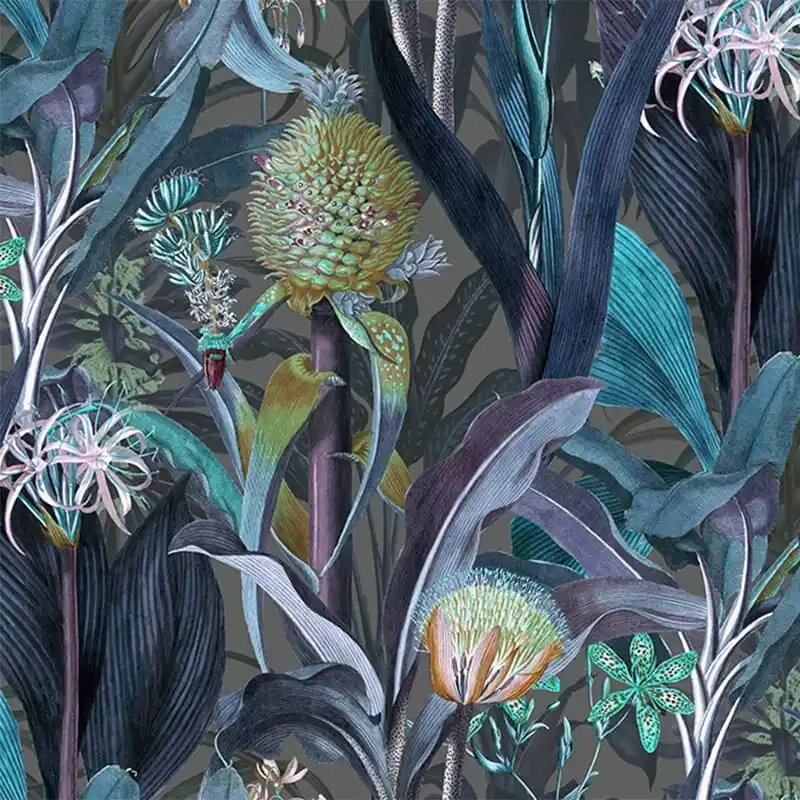 Finale Aktion Wandabdeckung Blooming Pineapple Arte