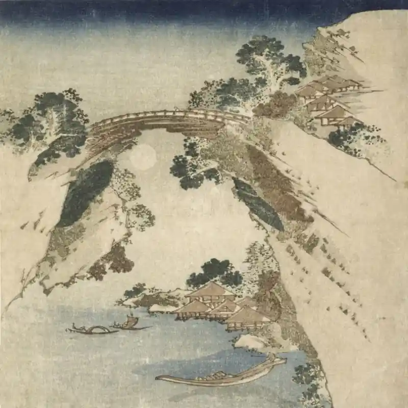 Panoramatapete Paysage Chinois Etoffe.com x Agence Musées Nationaux Neue Kollektion