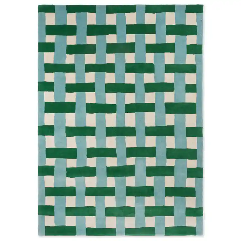 Super-Preis Teppich Basketweave Harlequin