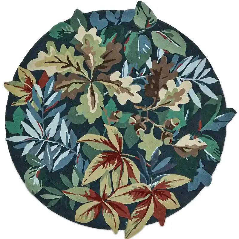 Aktuell Teppich Robins Wood rond Sanderson