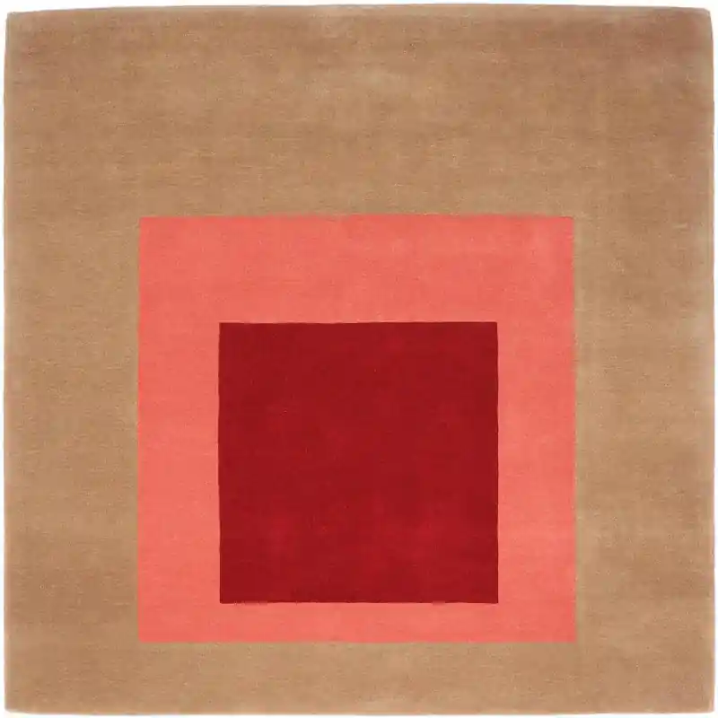 Teppich Equivocal von Josef Albers Christopher Farr Letzte Chance