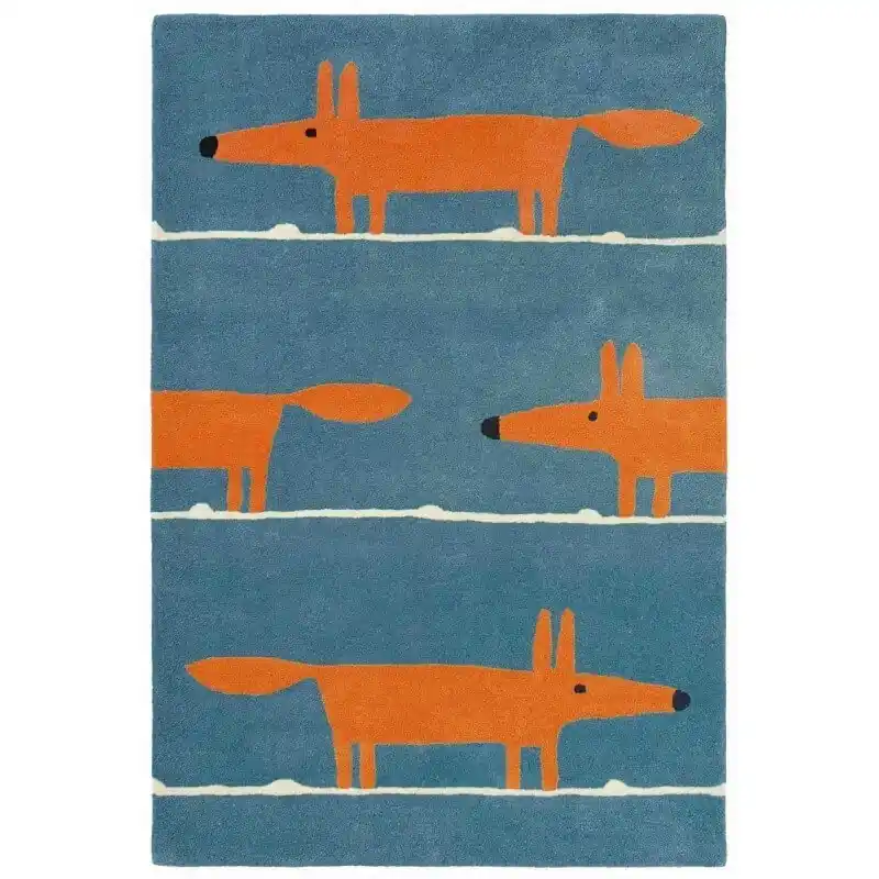 Direktkauf Teppich Mr Fox Denim Scion