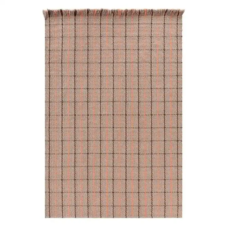 Teppich Garden Layers Tartan Terracotta Gan Rugs Neue Kollektion