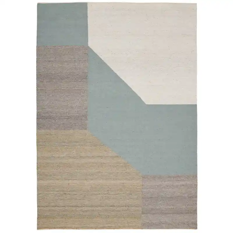Schnäppchen Teppich Blocchi Linie Design