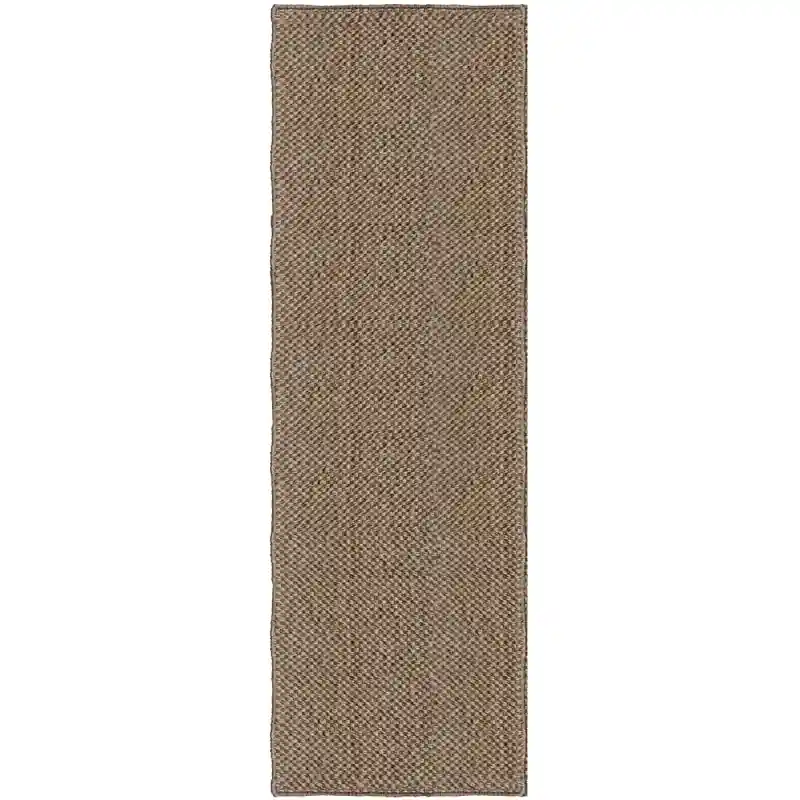 Korridor-Teppich Basket Weave Sisal Layered Finale Aktion
