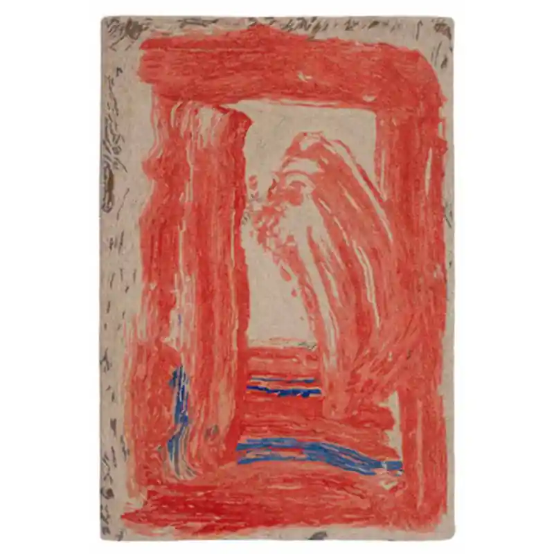 Teppich Red Sky in the Morning von Howard Hodgkin Christopher Farr Sonderangebot