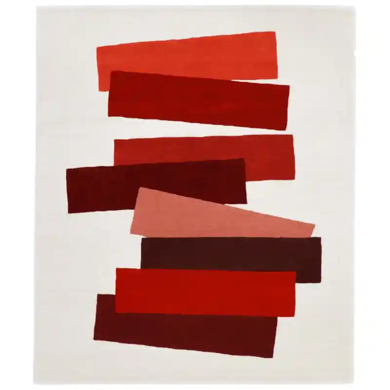 Kracherpreis Teppich The Many Faces of Red von Josef Albers Christopher Farr