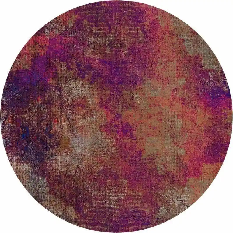 Rabatt Teppich Erosion rond MOOOI
