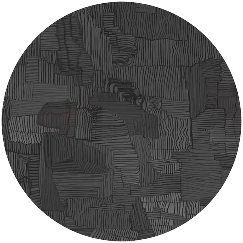 Teppich Spinning Lace Round MOOOI Must-Have