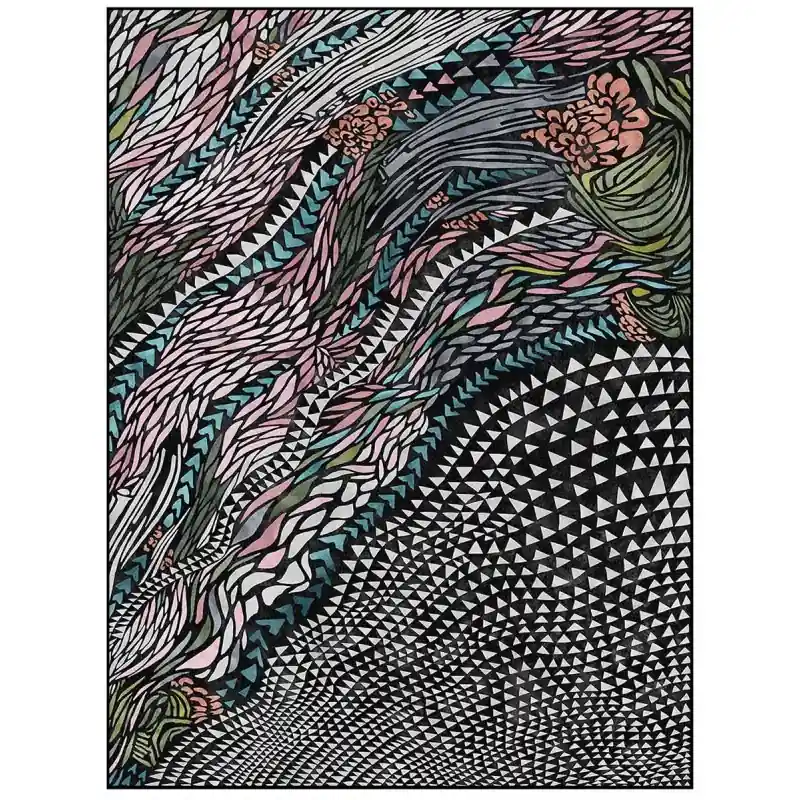 Garantierte Lieferung Teppich Wild Vibrations Yo2