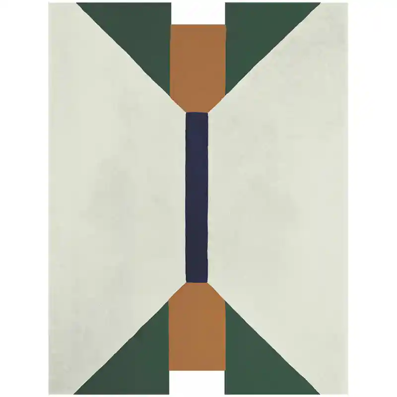 Teppich Suprematisme Vert By Aurelia Paoli Pinton Online Kaufen