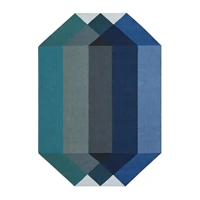 Teppich Diamond Blue Green Gan Rugs Ausverkauf