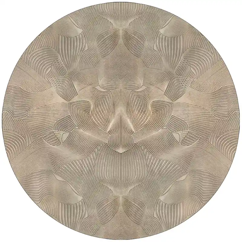 Knallerangebot Teppich Techno Bee Round MOOOI