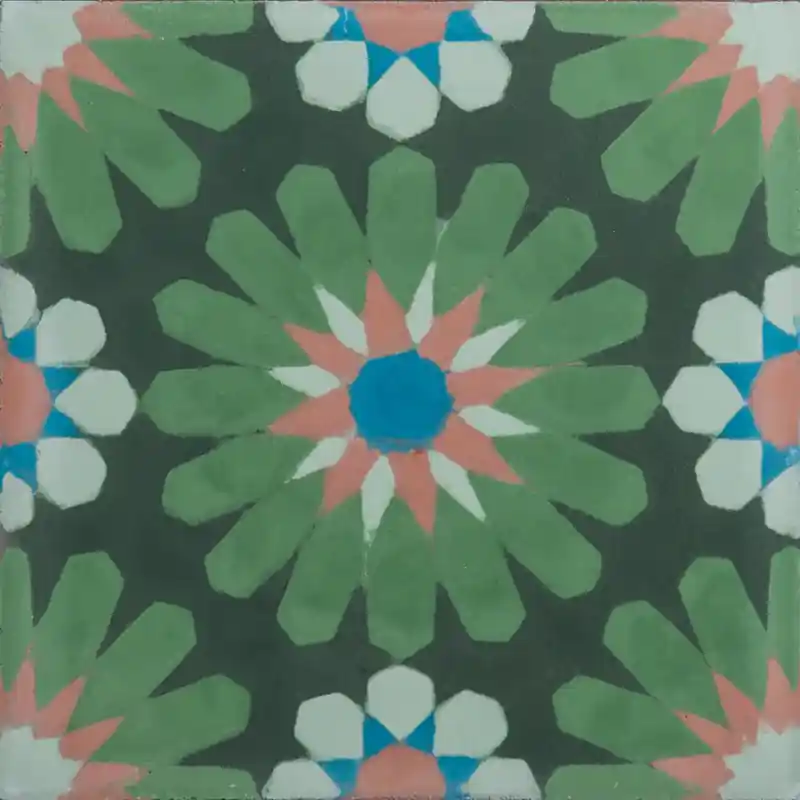 Sofort Bestellen Zementfliese Gerbera Marrakech Design