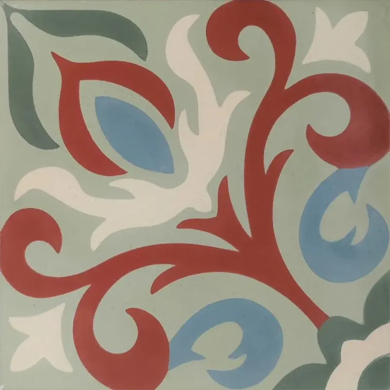Zementfliese Arabesque Fleuri Carodeco Sofort Bestellen