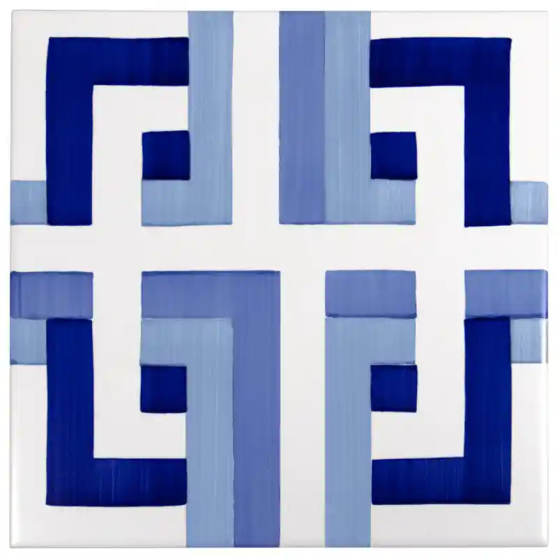 Zertifiziert Fliese Bauhaus Blu Tipo 14 Mavi Ceramica