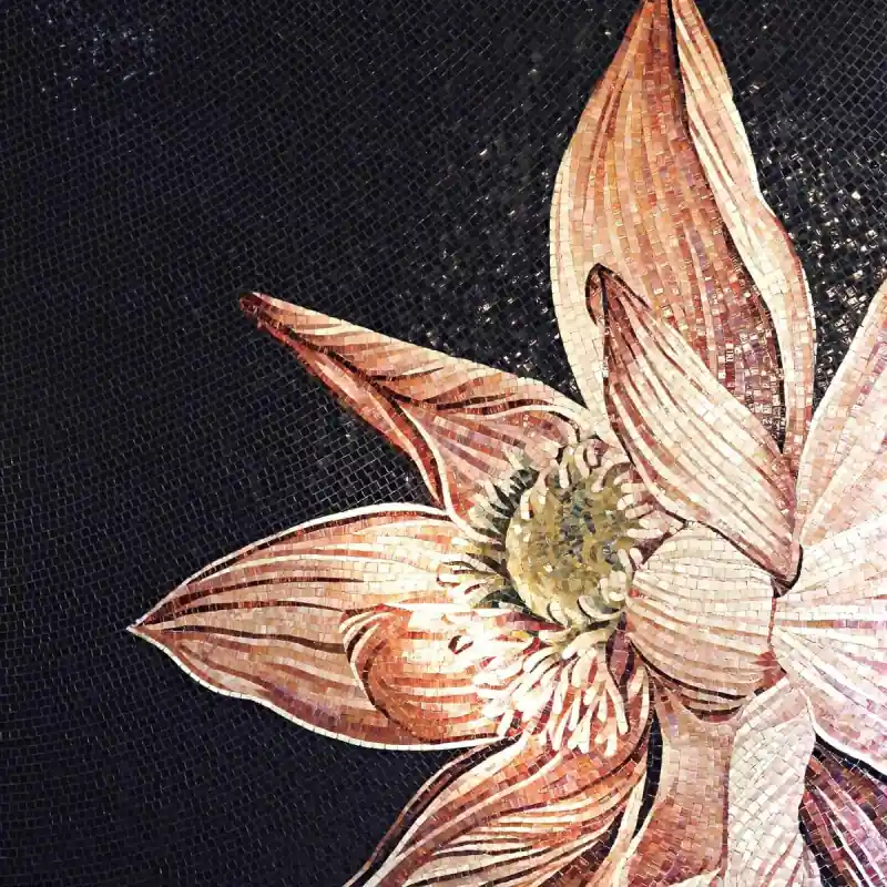 Echt Mosaik Dalia große platte Vitrex