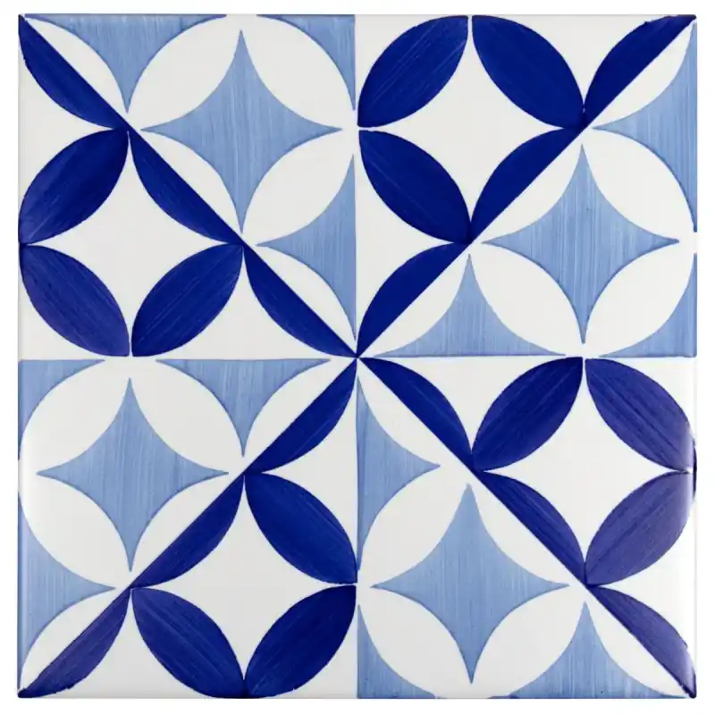 Saisonangebot Fliese Bauhaus Blu Tipo 4 Mavi Ceramica