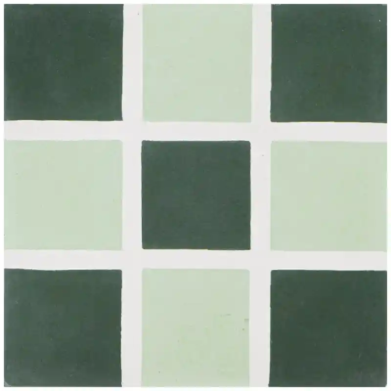 Zementfliese Damier Cimenterie de la Tour Schneller Versand