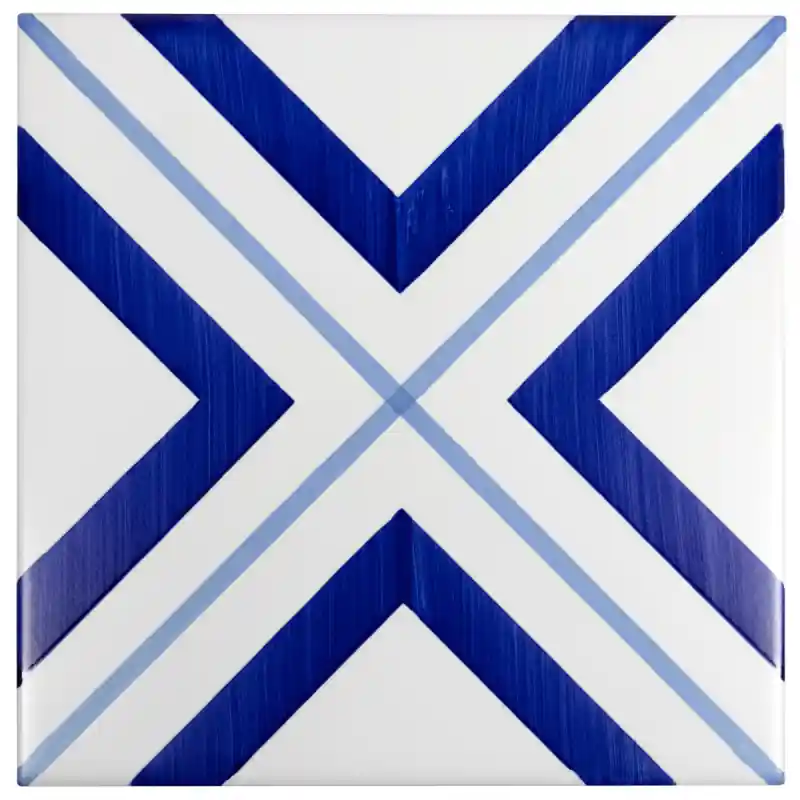 Top-Seller Fliese Bauhaus Blu Tipo 19 Mavi Ceramica