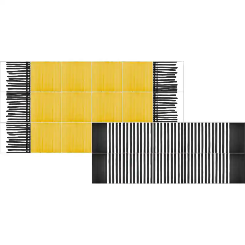 Beliebt Fliese Carpet double rayé Francesco De Maio