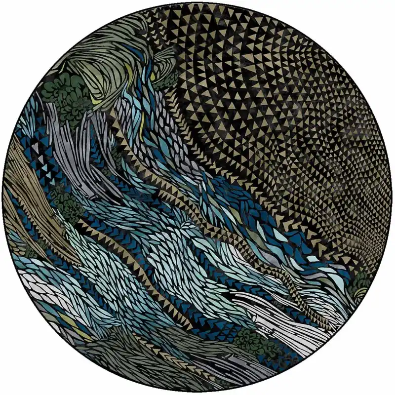 Nur Für Kurze Zeit Teppich Wild Vibrations rond Yo2