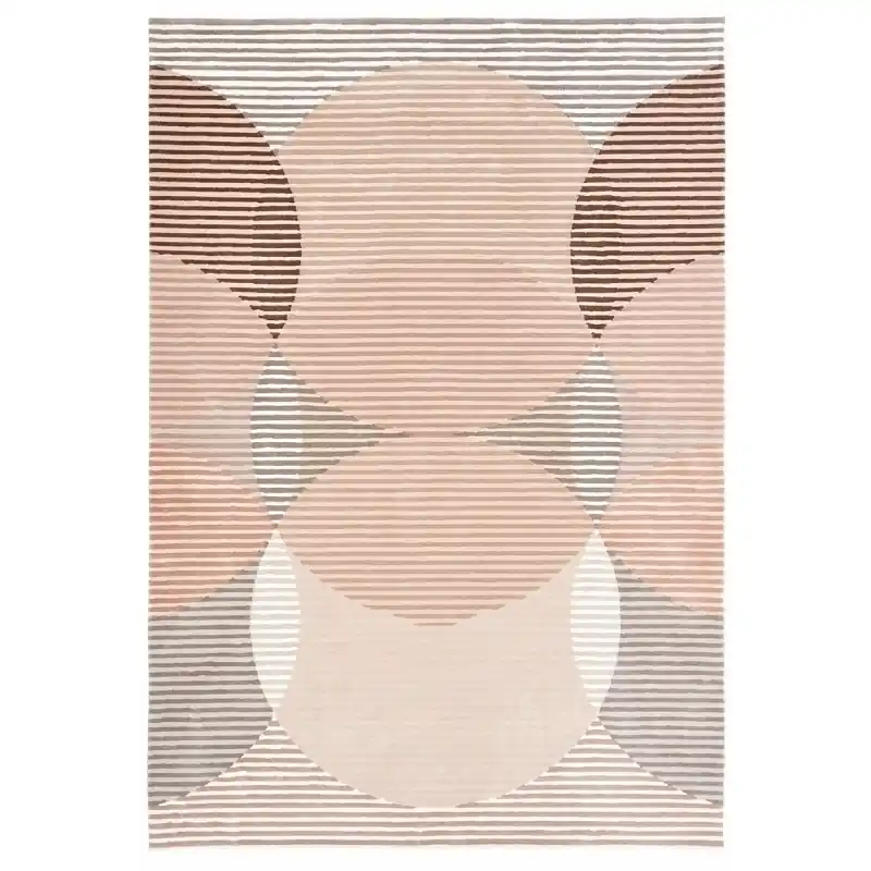 Heißes Angebot Teppich Sinking Circles Nude Nodus