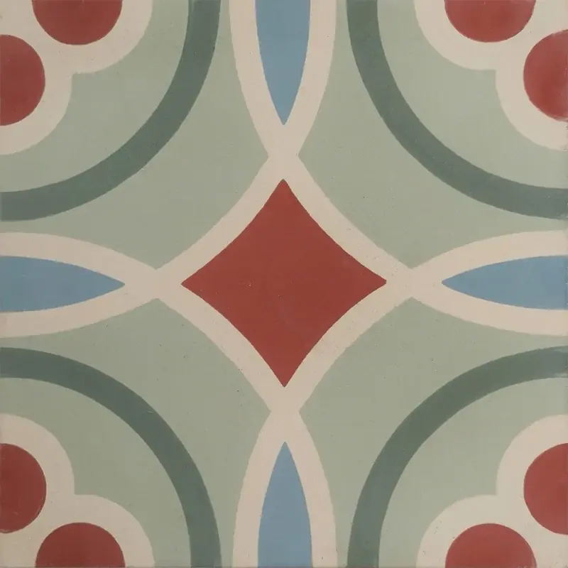 Neue Kollektion Zementfliese Vitrail Carodeco