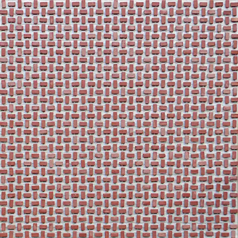 Preisknaller Mosaik Microbrick Cross Terratinta