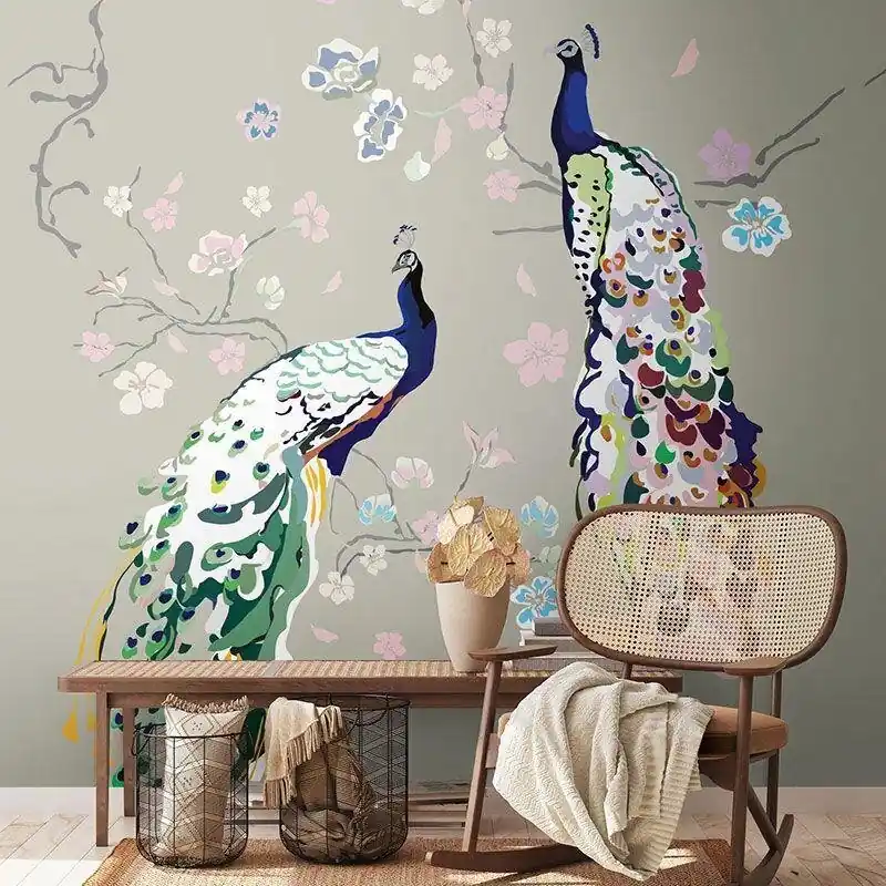 Digitaldruck-Tapete Bunt, Grau, Silber livingwalls (1042274) Preisknaller