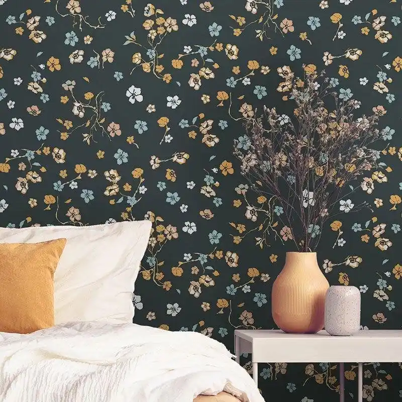 Knallerangebot Tapete Gelb, Vanille, Schwarz, Anthrazit livingwalls Vliestapete (1042265)